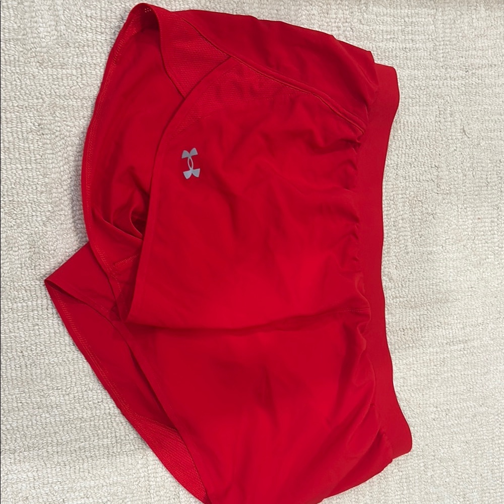Under Armour Scarlet Performance Shorts